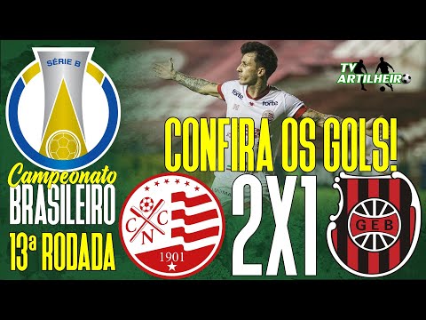 [Série B '21] 13ª Rodada | Náutico/PE 2 X 1 GE Brasil/RS | Confira Os Gols | TV ARTILHEIRO