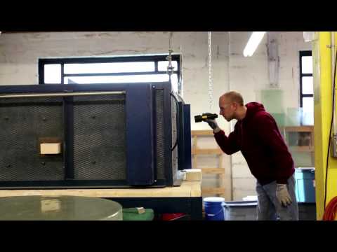 Glass made for the grave