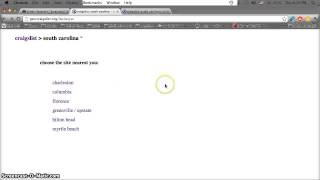 Craigslist South Carolina Search All - How to Find All Towns and Cities with Used Cars for Sale