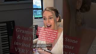 GrammyWinner Joss Stone! Im her 1st guest ever on ‘Cuppa Love’ podcast Apr 4, 2025! #shorts