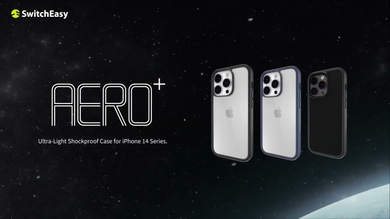Чохол для iPhone 14 SwitchEasy AERO+ Clear Sierra Blue (SPH061016SB22) video preview