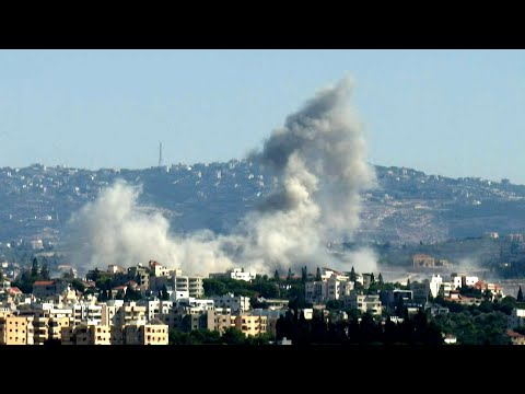Smoke billows after Israeli strikes near southern Lebanon's Tyre | AFP