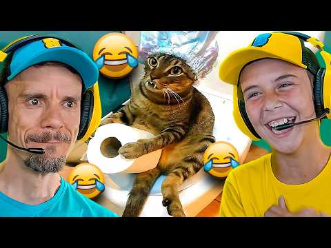 TENTE NÃO RIR com Animais Engraçados! (Marcos Não Aguentou 😹)