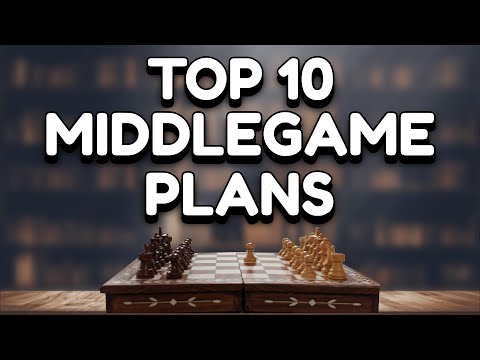 The 10 Best Chess Plans For The Middlegame - Chess Strategy For The Middlegame - Midgame Strategy