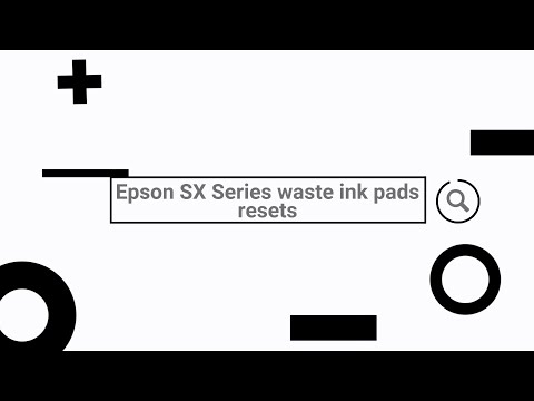Epson SX Series Waste Ink Pads Error