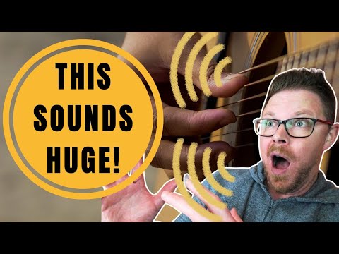 The Pros Reverb Trick for BIG Acoustic Guitar