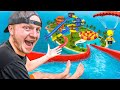 I Turned Wobbly City Into A WATERPARK
