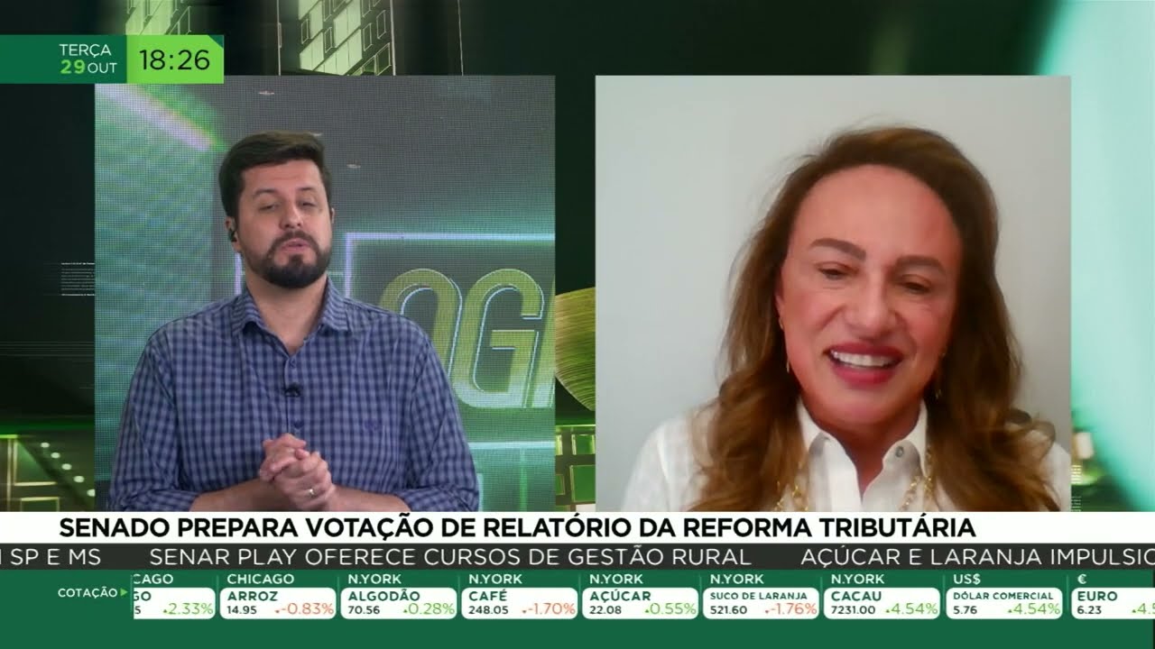 Senado prepara votação de relatório da reforma tributária