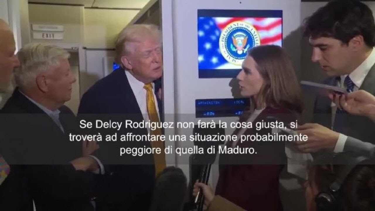 Trump su Delcy Rodriguez: Se non fa cosa giusta affronterà situazione peggiore di Maduro