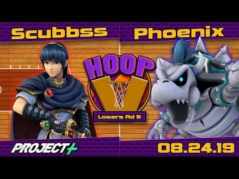 Scubbss (Marth) vs. Phoenix (Bowser) - Losers Rd 5 - Hoop V