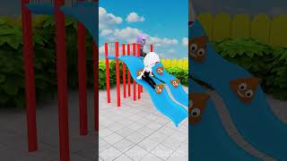 Download lagu Hulk and Spider-man They clean on Slide for Superheroes #funny mp3