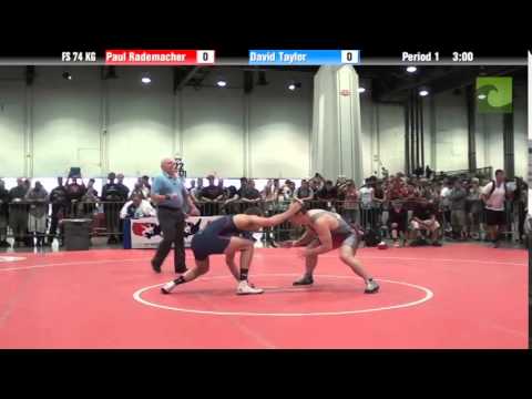 Mens FS FS 74 KG - Paul Rademacher vs. David Taylor