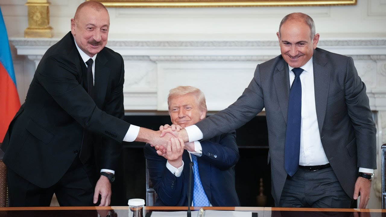 Leaders of Armenia, Azerbaijan sign peace agreement at summit with Trump