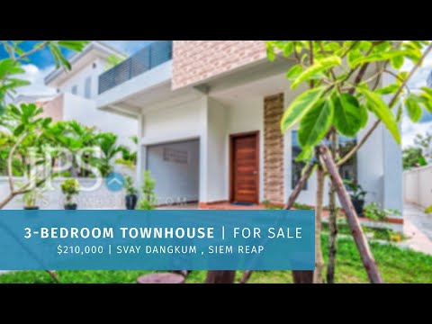 3 Bedroom Townhouse For Sale - Svay Dangkum , Siem Reap thumbnail
