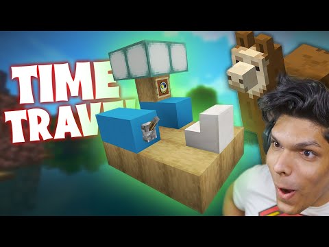 TIME TRAVELLING TO SAVE LAMA (minecraft part 15)