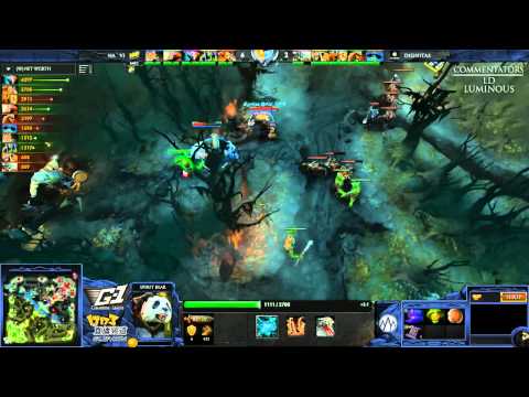 Na'Vi vs Dignitas - Game 2 (G-1 League - NA/EU Qualifier)