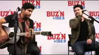 Dan and Shay first time feeling ACOUSTIC LIVE