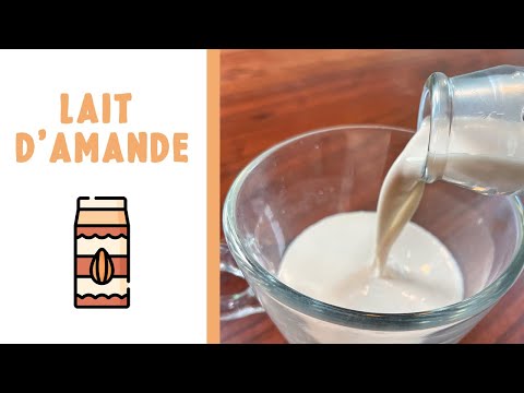 Ma recette de lait d'amande maison !
