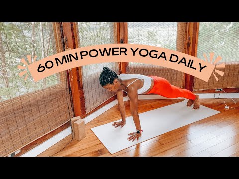 1 Hour Full Sweaty Power Vinyasa Yoga | 60 Minute Intermediate/Advance Yoga