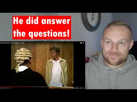 Rob Reacts to... Colin Carpenter - Court Scene - Comedy Company