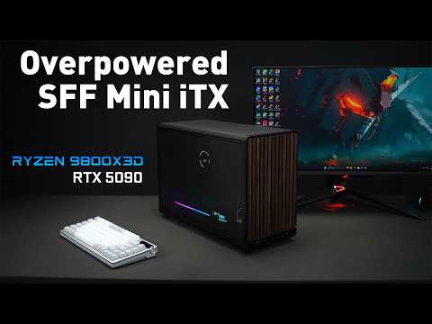 This SFF Mini ITX PC Runs Everything! 9800X3d + RTX 5090