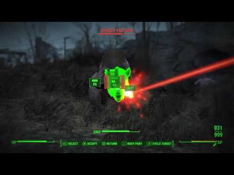 Fallout 4: Flying yao guai and dancing Danse