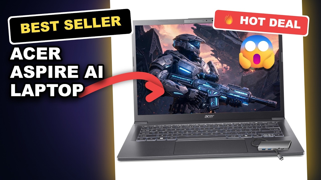 Acer Aspire AI Laptop Review: Is This the Ultimate Creator & Business Laptop? review video