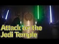 Attack On The Jedi Temple Mando ROTS Kenobi BoBF