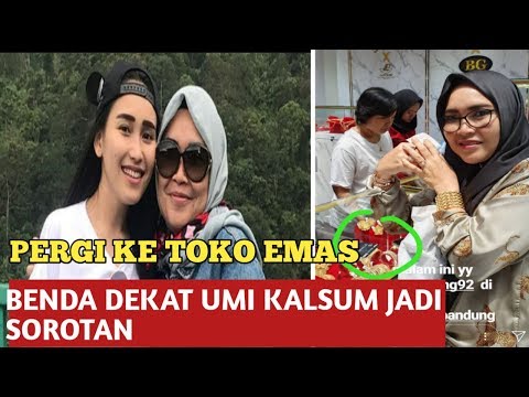 Pergi ke toko emas,ibunda ayu tingting jadi sorotan karena hal ini