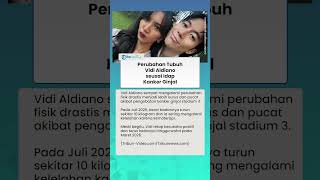 Kondisi Fisik Vidi Aldiano Disorot Usai Idap Kanker Ginjal Stadium 3, Sempat Kurus dan Pucat