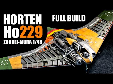 ZOUKEI-MURA 1/48 HORTEN Ho229 | Full Build |