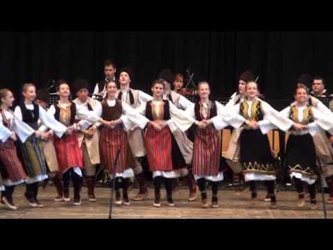 FMD Izvor St. Gallen Deciji Ansambl - Igre iz Budzaka - Decija Smotra Folklora 2013