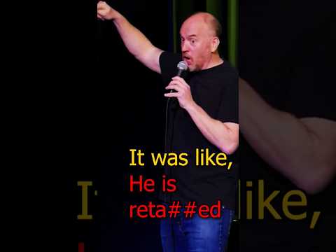 Louis CK discusses retarded people #shortsclip #comedyvideos