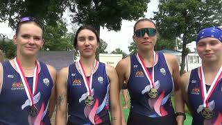 Gdańsk ma najlepsze wioślarki w czwórce podwójnej. Na mistrzostwach Polski w Kruszwicy były świetne!