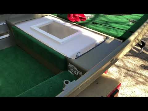 Live well setup for Jon Boat