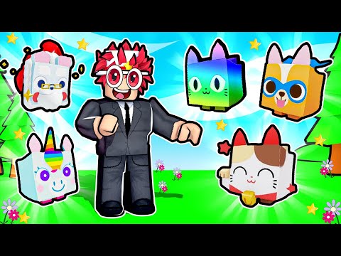 Trading the RAREST HUGE PETS in Pet Simulator X!