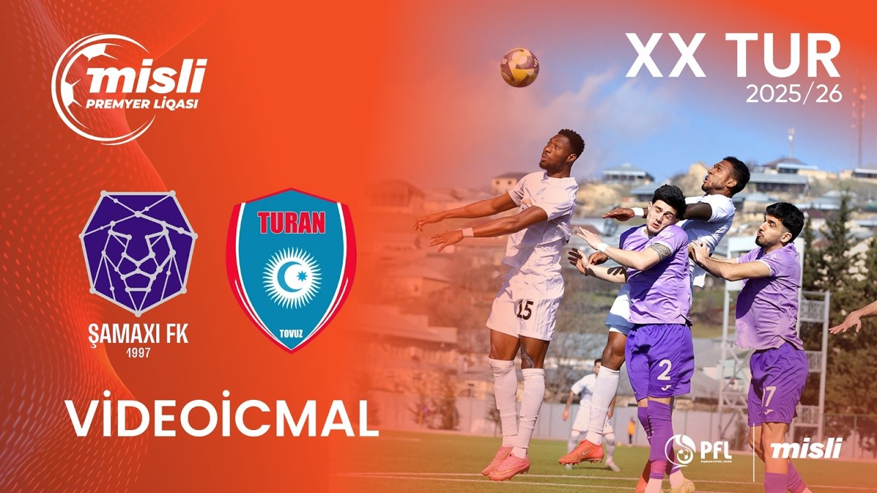 Şamaxı FK vs Turan Tovuz Highlights