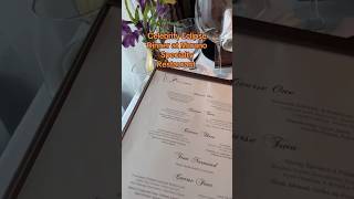 Celebrity Eclipse Dinner at Murano Specialty Restaurant