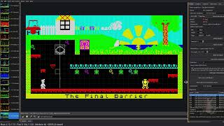 AWE – Advanced Willy Editor | Manic Miner’s Final Cavern… in a Mirror!