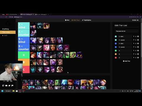 Glimpse of LS Worlds bot tier list before imp 13.19