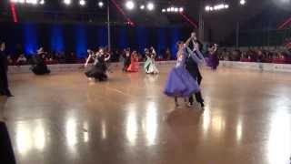 Mistrzostwa Polski Elbląg 2014 16-18 ST 1/4 Slowfox 2