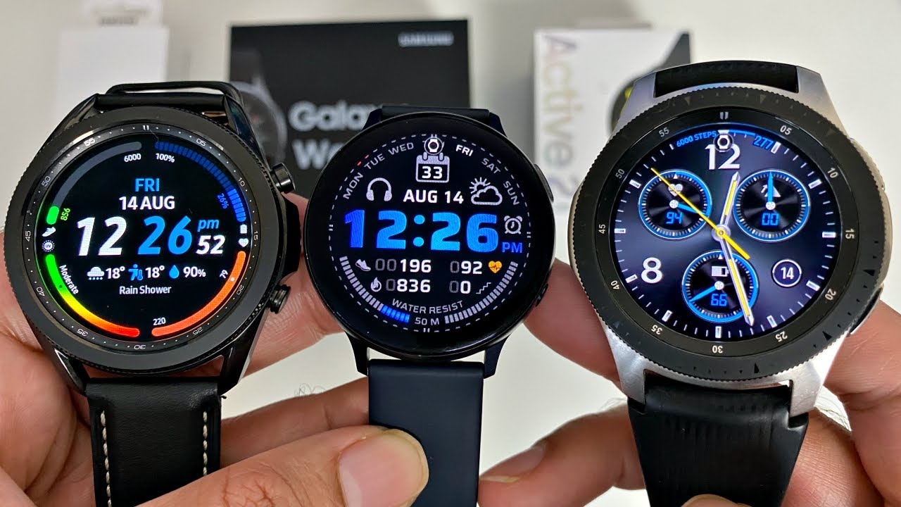 Galaxy Watch 3 vs Active 2 vs Galaxy Watch - Ultimate Smartwatch Comparison - Which Should You Buy?