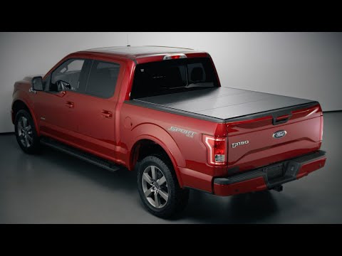 Cubierta Tonneau rígida de tres pliegues f150 hard bed cover Cubierta Tonneau rígida de tres pliegues