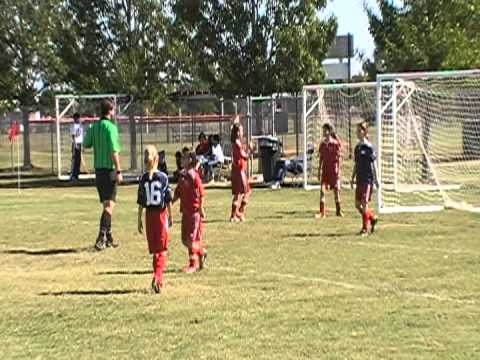 Macon United U10 v Flint B Wylie scores.MOD