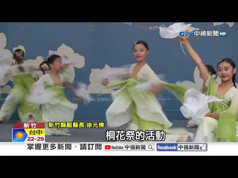 新竹縣桐花祭登場 五鄉鎮串聯打造春日賞花盛典