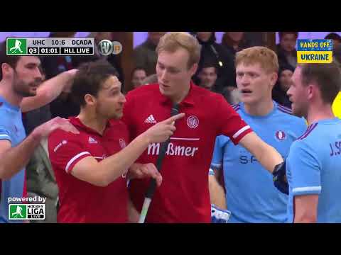1. Hallenhockey Bundesliga Herren UHC Hamburg vs. Club an der Alster 22.01.2023 Highlights