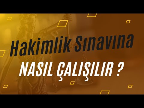 Hakimlik Sınavına Nasıl Çalışılır ?