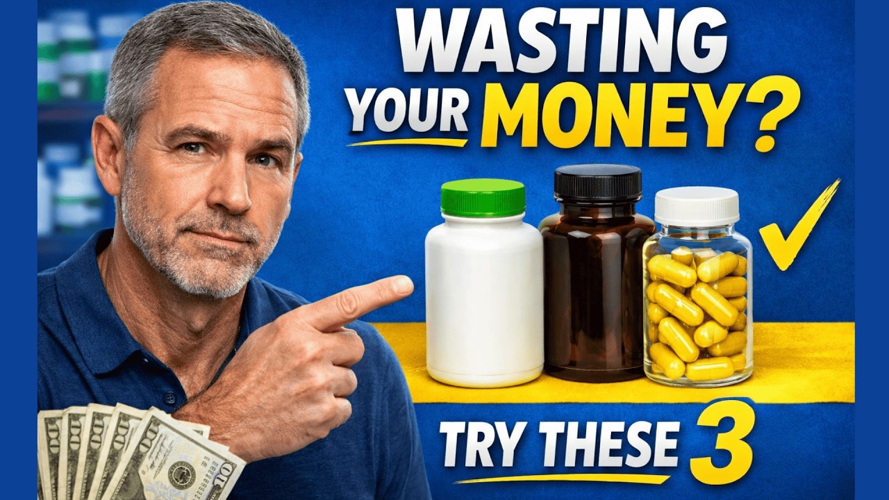 Stop Wasting Money on Supplements: These 3 Longevity Essentials Are Backed by Human Trials