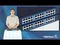 TRENDnet PatchPanel 24 prievadų UTP 5e kategorijos jungiklis Trendnet TC-KP24