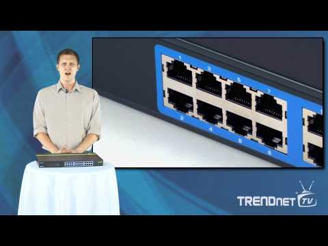 TRENDnet PatchPanel 24 prievadų UTP 5e kategorijos jungiklis Trendnet TC-KP24 video